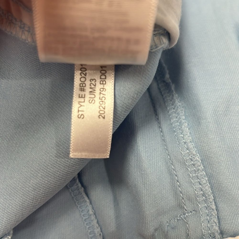 J. crew Factory BO201 Blue 7" Classic Chino Shorts New size 16 - Picture 6 of 7